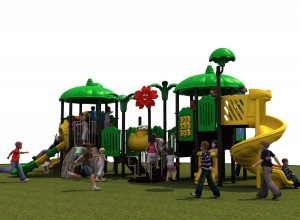 Игровой детский городок для парковой зоны