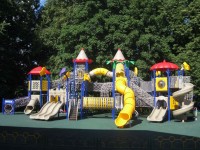 Игровая детская площадка в санатории