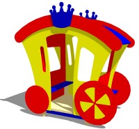 Игровой домик Королевская карета