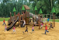 Игровой детский городок для парков развлечений