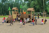 Развивающий детский городок для парка развлечений и отдыха