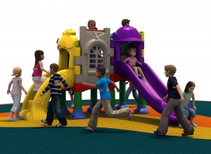 Компактный детский городок для двора