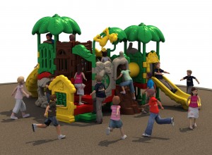 Развлекательный детский городок для площадки