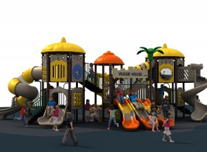 Развлекательный детский городок для парковой зоны