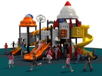 Игровой двухуровневый городок для детской площадки