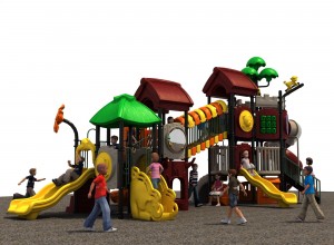 Развлекательный детский городок для парковой зоны