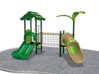 Игровой комплекс для малышей Под пальмой