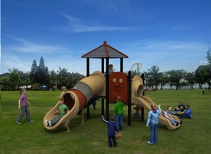 Детский комплекс для дачи и двора