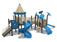 Игровая площадка для детей Голубой замок