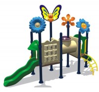 Развивающая детская площадка для дачи Веселый сад