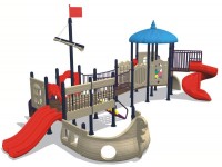 Детская площадка для двора Под парусом
