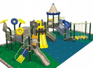 Игровая площадка для детей Рыцарская башня