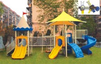 Развивающая детская площадка для двора