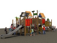 Дворовый деревянный комплекс для детей