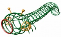 Комплекс для лазанья из соединенных колец