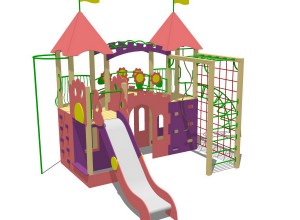 Оборудование для детских площадок Замок принцессы