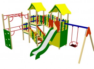Оборудование для детских игровых площадок Домик непоседы