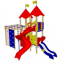 Игровое оборудование для детских площадок Смотровая башня