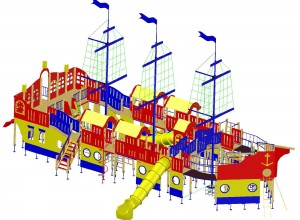 Оборудование для детских игровых площадок 