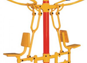 Детское спортивное оборудование Тренажер для спины и рук двойной