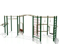 Детский спортивный комплекс для дачи с тренажерами